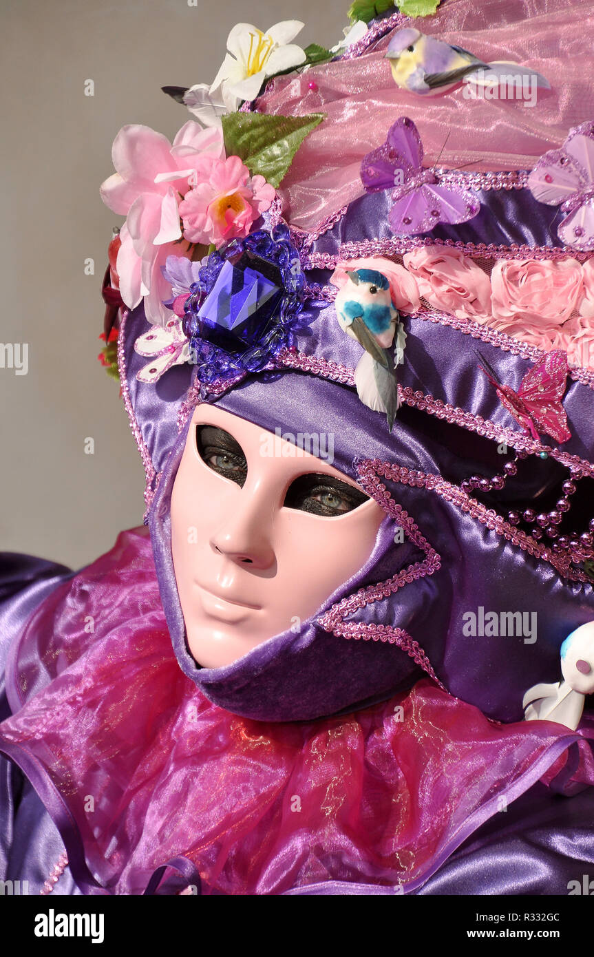 Carnaval de Venecia Foto de stock