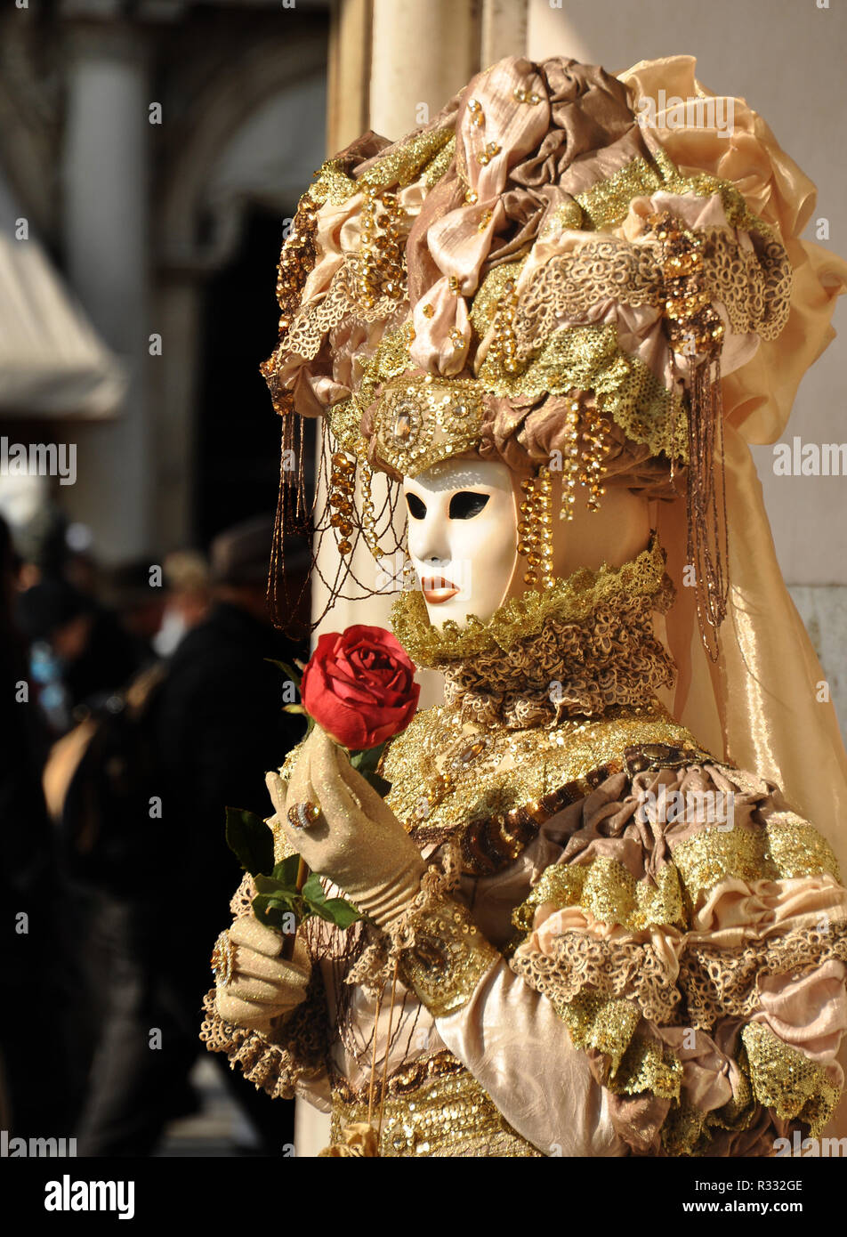 Carnaval en Venecia Foto de stock