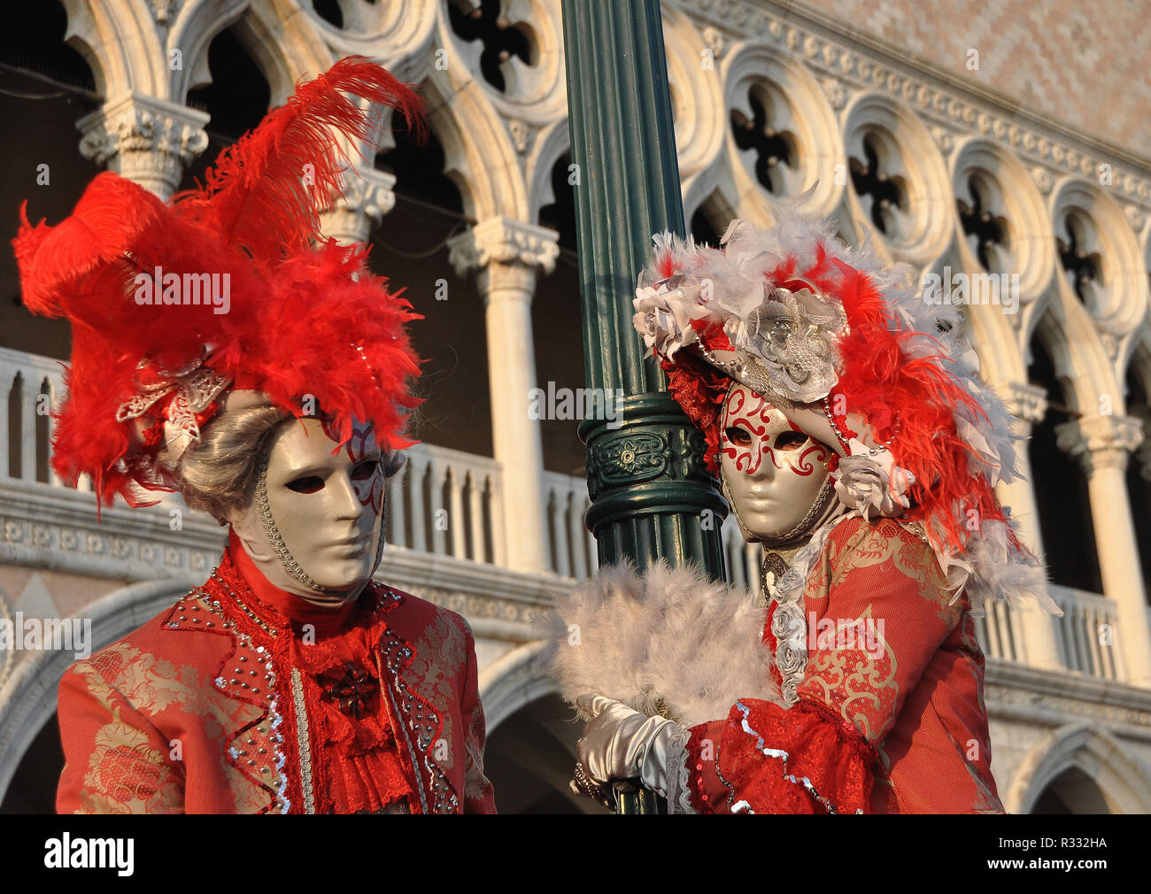 Carnaval de Venecia Foto de stock