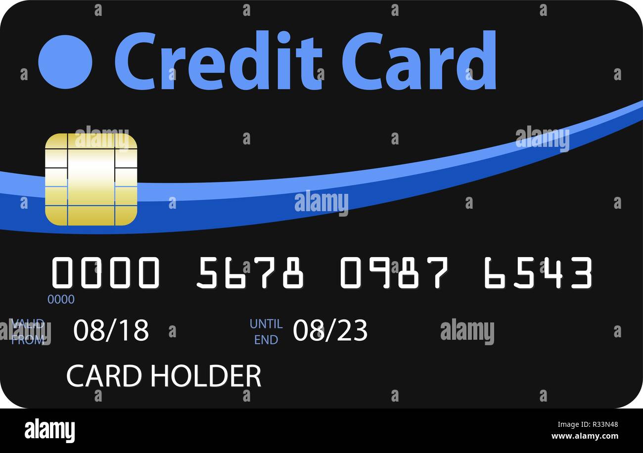 Fake credit card Imágenes vectoriales de stock - Alamy