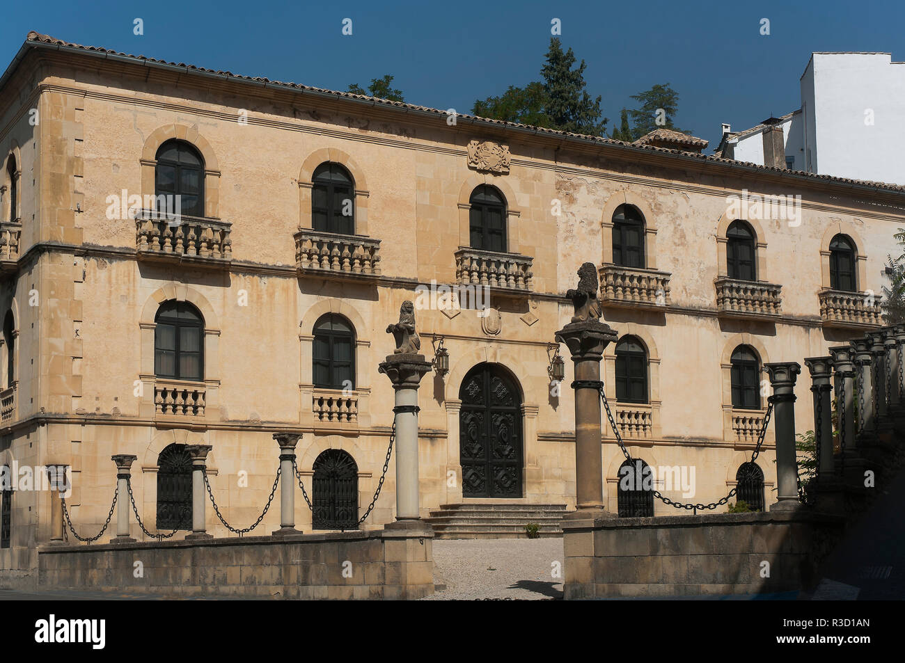 Casa-palacio de las cadenas (siglo xix). Cazorla. Provincia de Jaén. Región de Andalucía. España. Europa Foto de stock