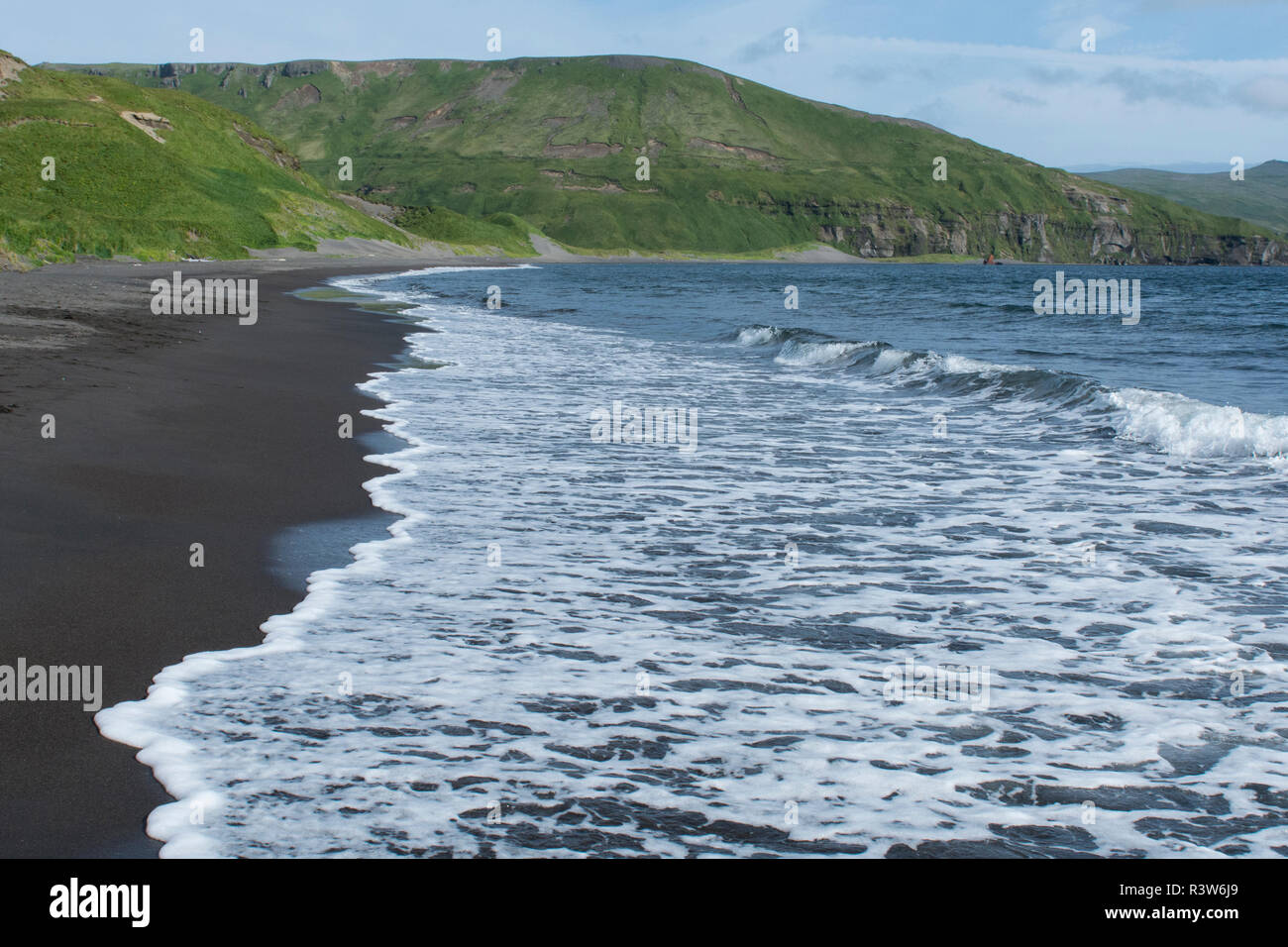 Alaska, la cadena de islas Aleutianas, Rat Islas, Kiska Island