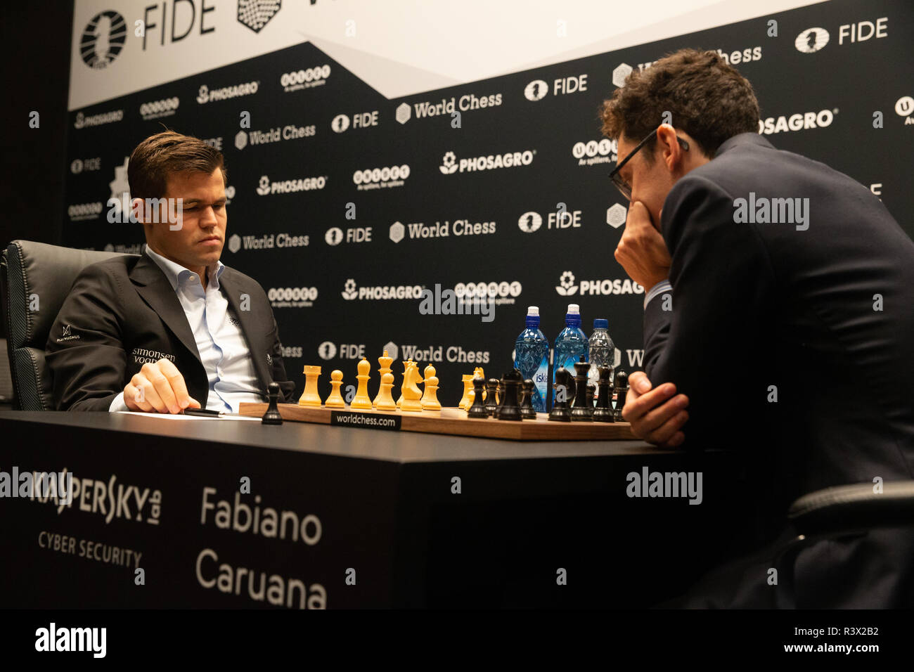 Número uno mundial del ajedrez, Magnus Carlsen juega número dos mundial