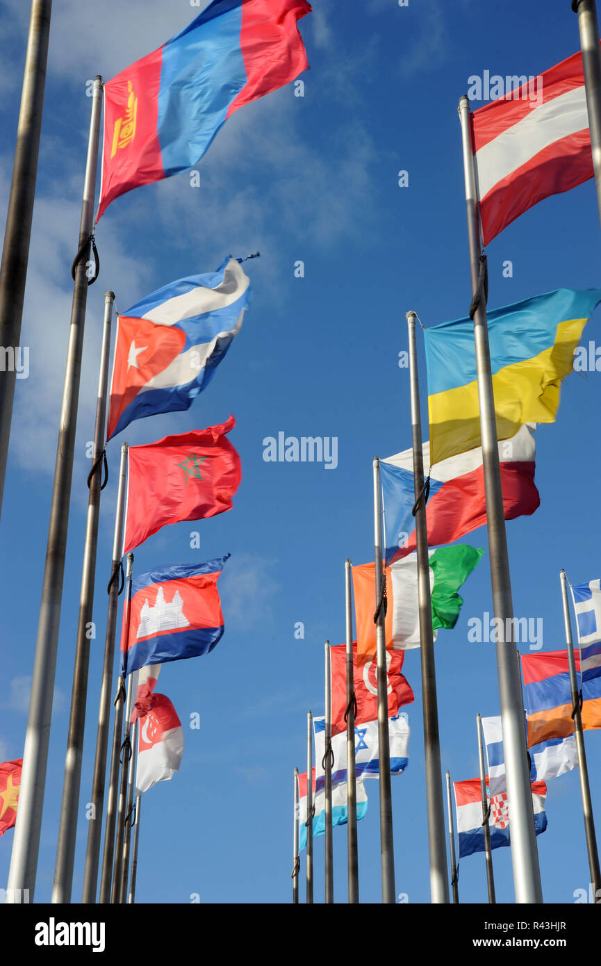 Banderas Foto de stock