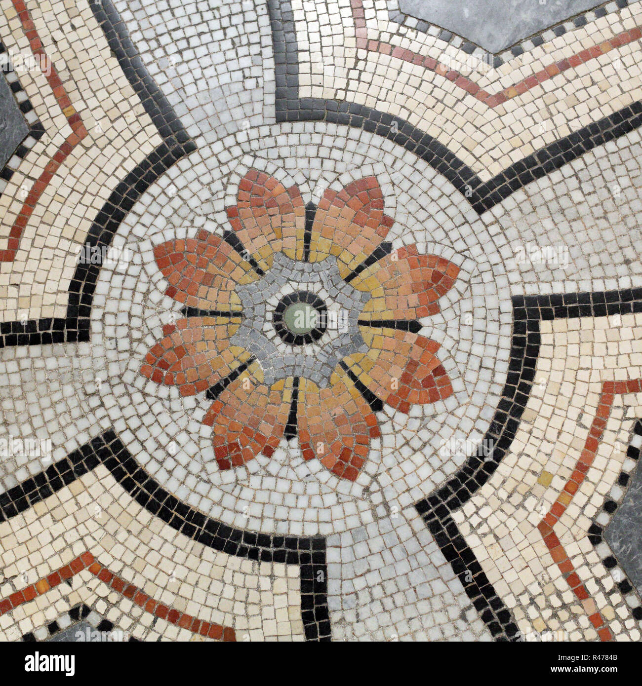 Mosaico, el arte cristiano Foto de stock