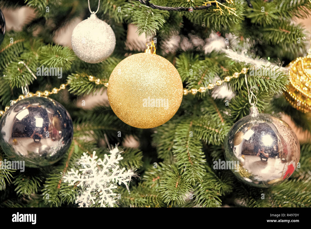 10 Adornos para árbol de Navidad Holibanna diseño de Renos Color Blanco