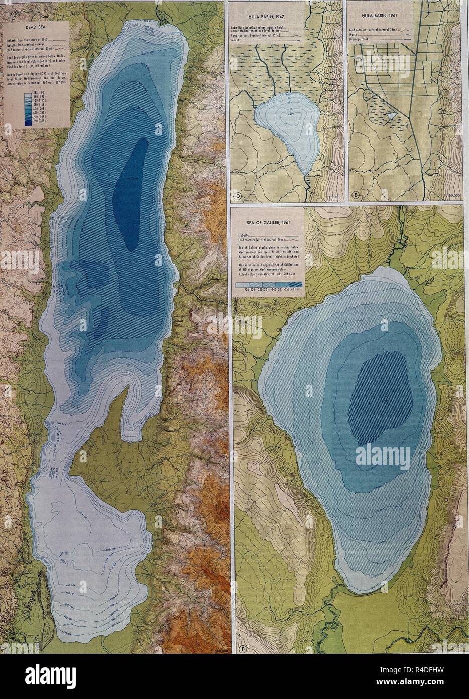 Mar de galilea mapa fotografías e imágenes de alta resolución - Alamy