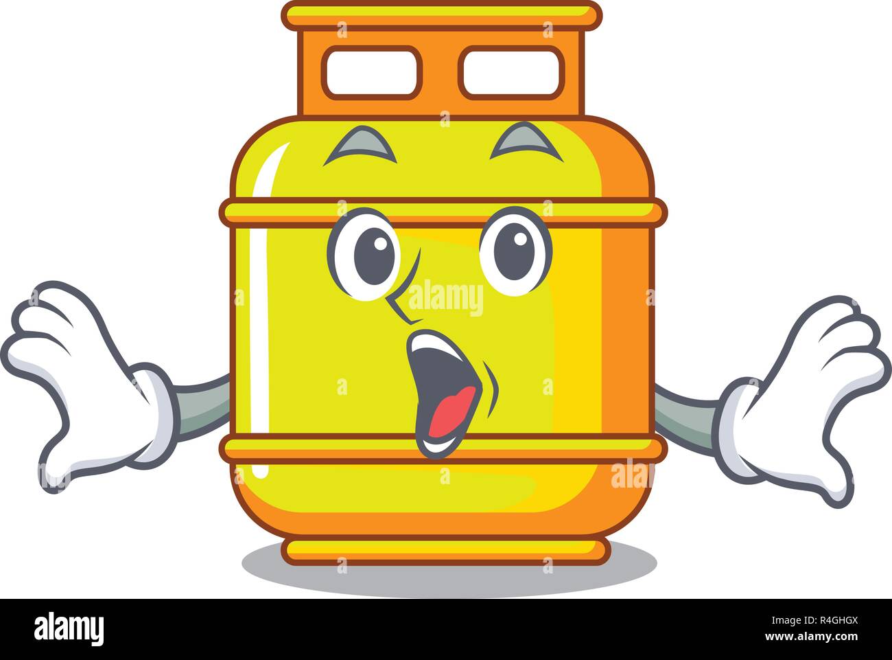 Sorprendido creativos en gas tanque contenedor de dibujos animados Imagen Vector de stock - Alamy Sorprendido creativos en gas tanque contenedor de dibujos animados Imagen Vector de stock - Alamy