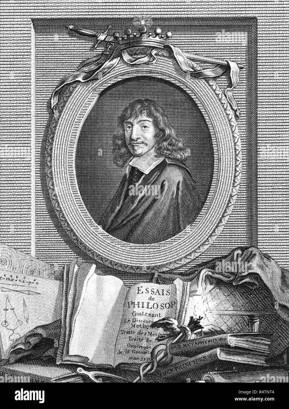 Rene descartes 1596 1650 Imágenes de stock en blanco y negro Alamy