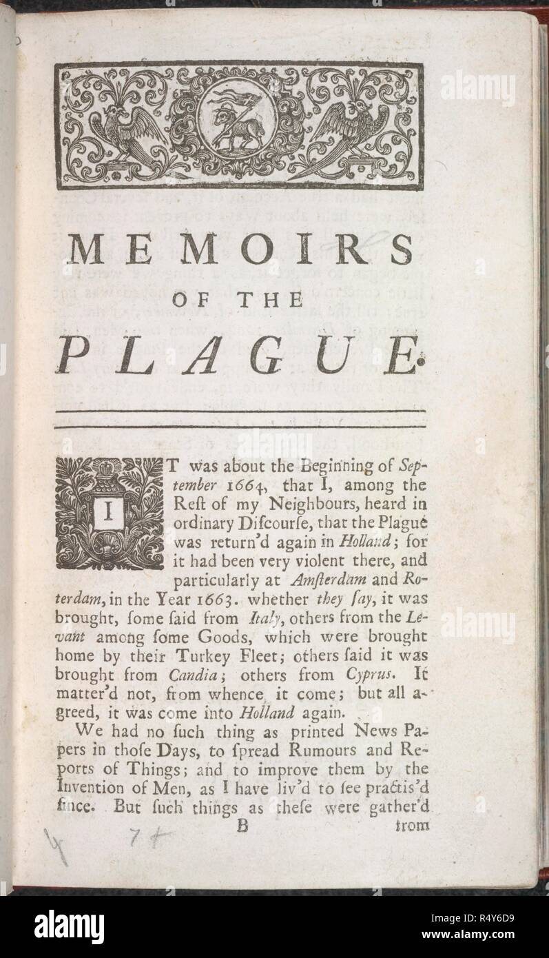 La Gran Plaga De 1665 Fotos e Imágenes de stock Página 2 Alamy