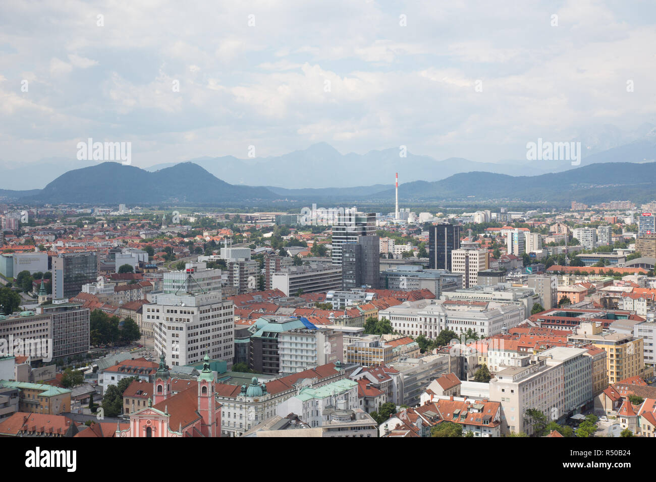 Ljubljana Eslovenia Fotos De Ljubljana La Capital De Eslovenia Pais De La Ex Yugoslavia Fotografia De Stock Alamy