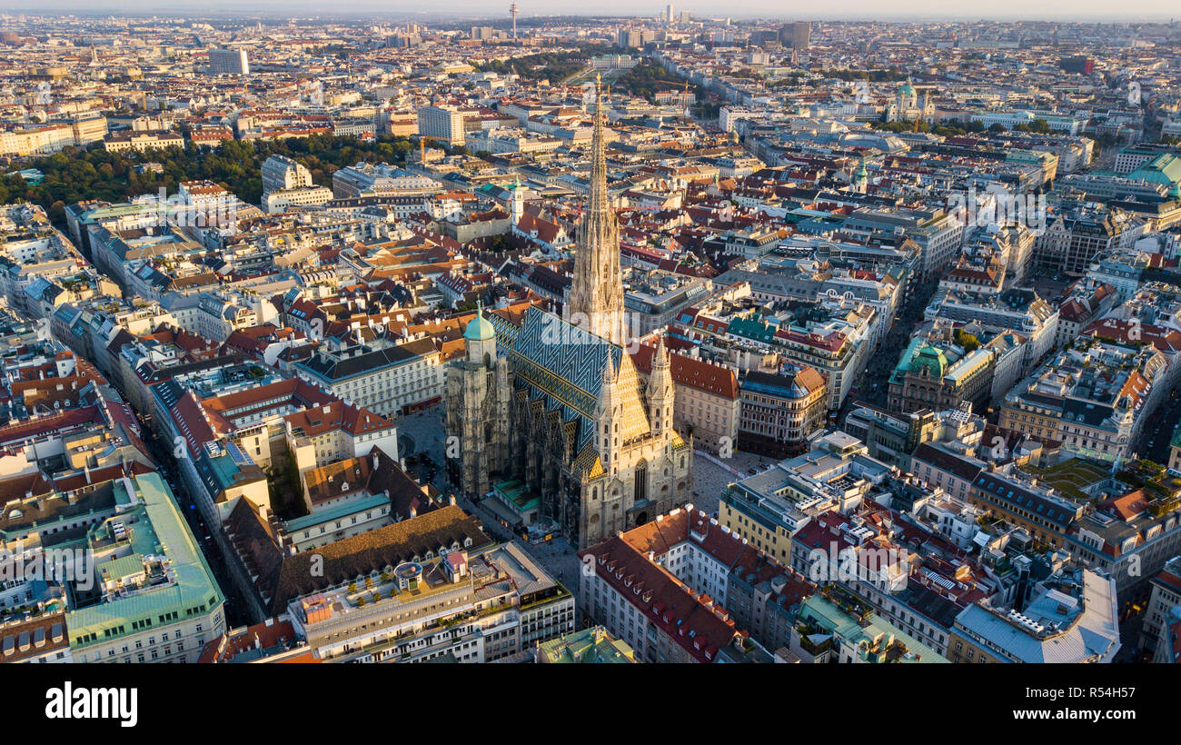 Stephansdom, o la Catedral de San Esteban, la Innere Stadt, el casco antiguo de Viena, Austria Foto de stock