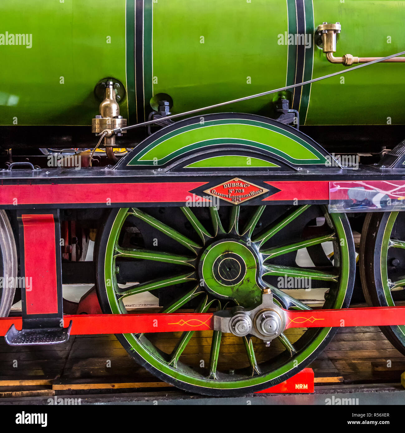 Primeros días de locomotoras de vapor en el Museo Nacional del