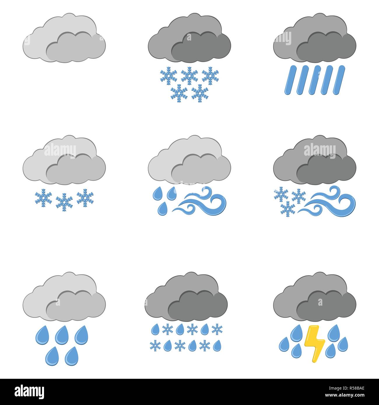 Icono de termostato de coche, estilo de dibujos animados Imagen Vector de  stock - Alamy