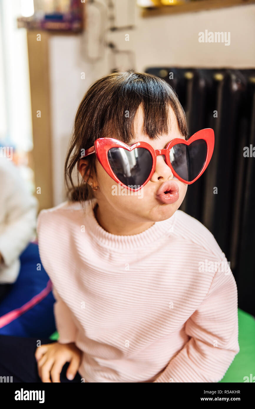 Gafas de sol corazon niña new arrivals