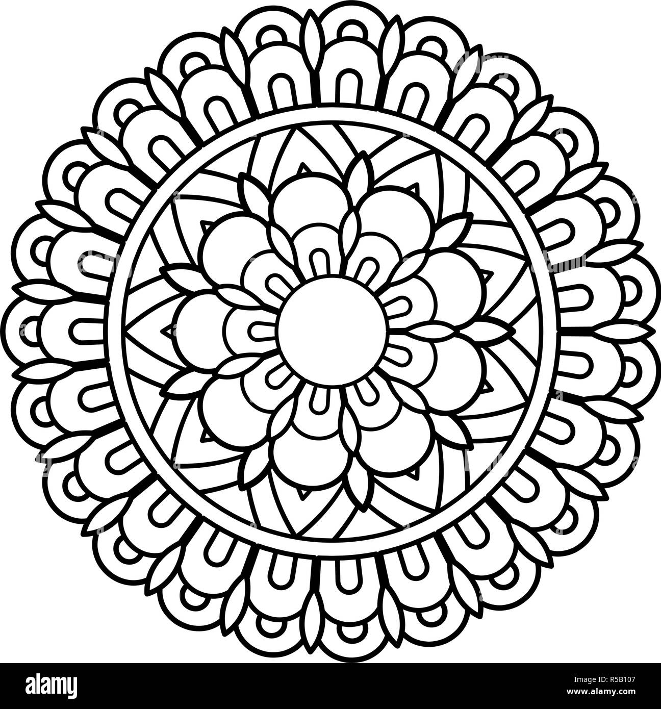 Dibujos Para Colorear Mandala Para Adultos Colorante Antiestres