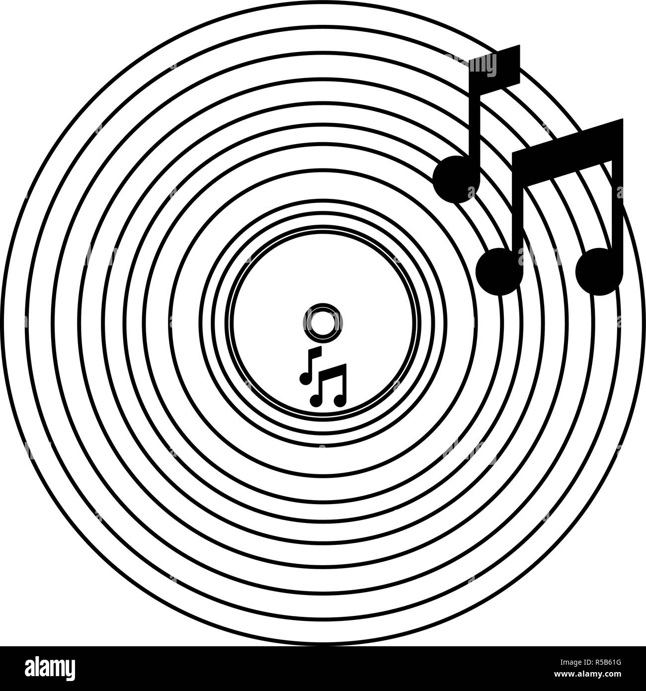 Música en vinilo blanco y negro de dibujos animados Imagen Vector de stock - Alamy Música en vinilo blanco y negro de dibujos animados Imagen Vector de stock - Alamy