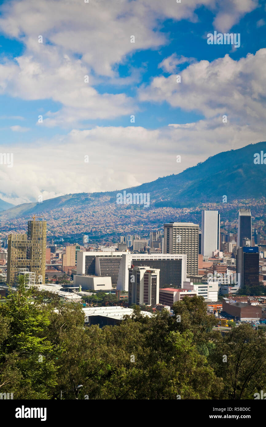 Colombia, Antioquia, Medellín, centro de la ciudad Foto de stock