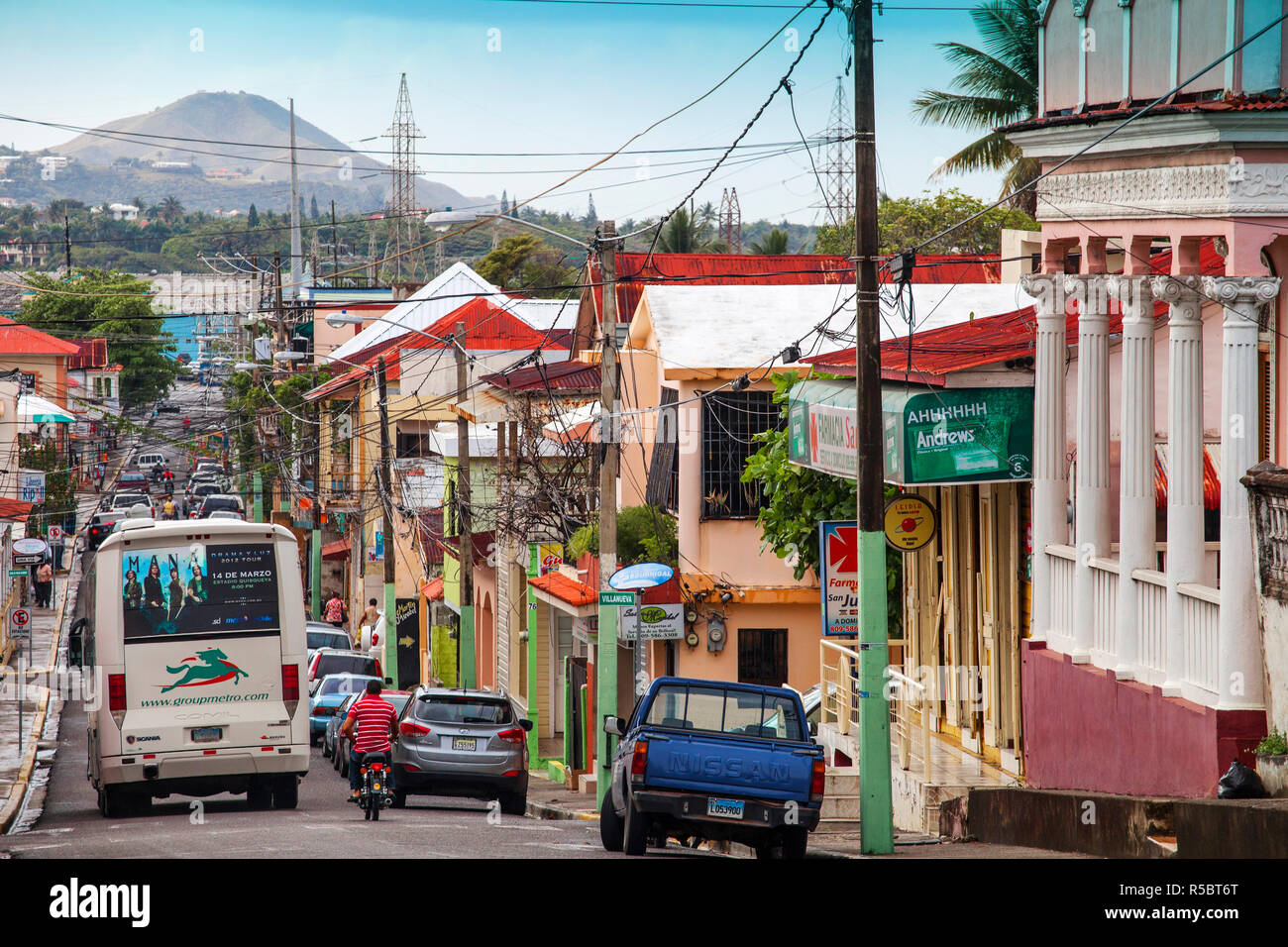 República Dominicana, Puerto Plata, Street Scene Fotografía de stock - Alamy