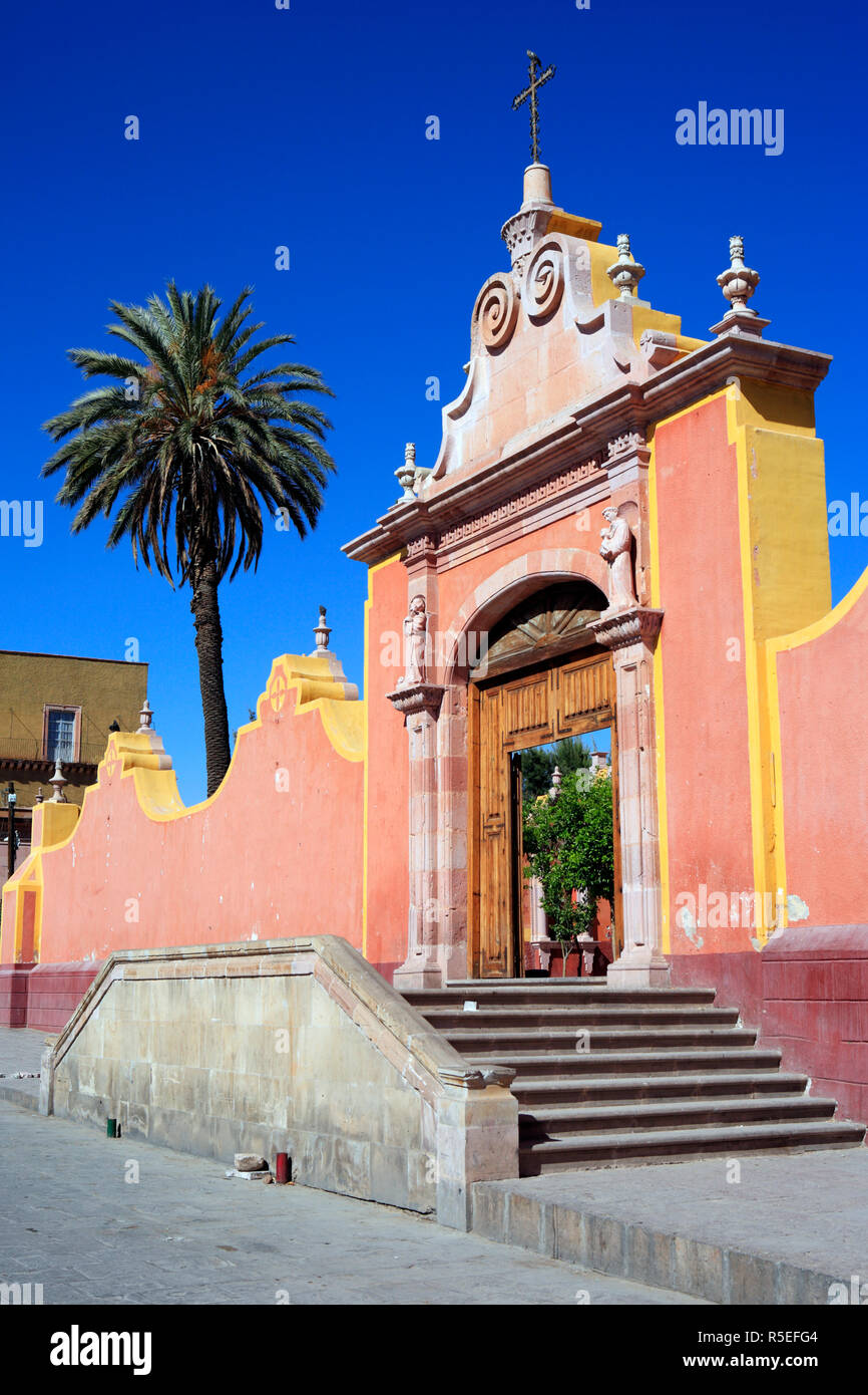 Convento e Iglesia de Guadalupe (siglo XVIII), Zacatecas, Zacatecas, México Foto de stock