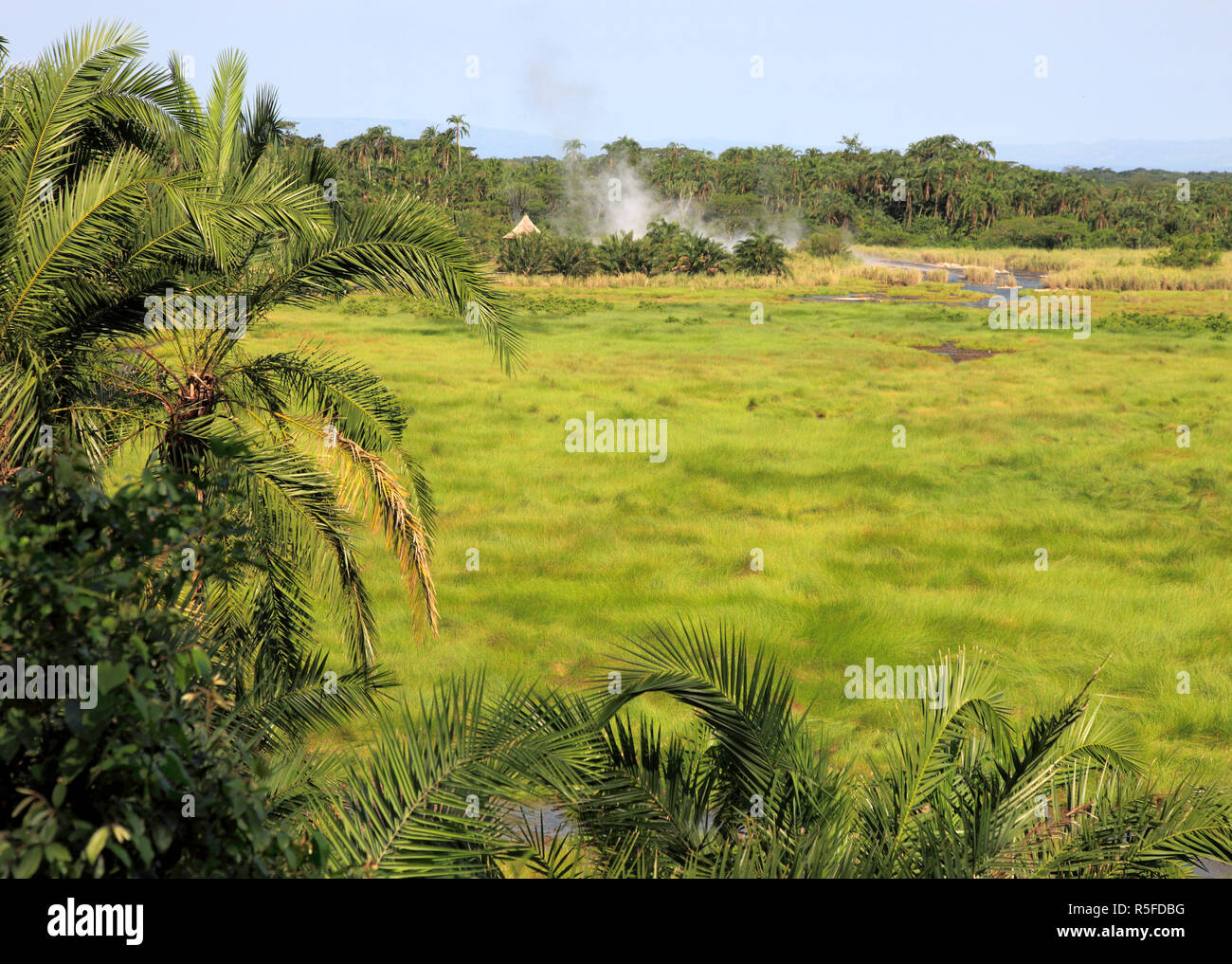 Termas del Río Semliki, Uganda, África Oriental Foto & Imagen De ...