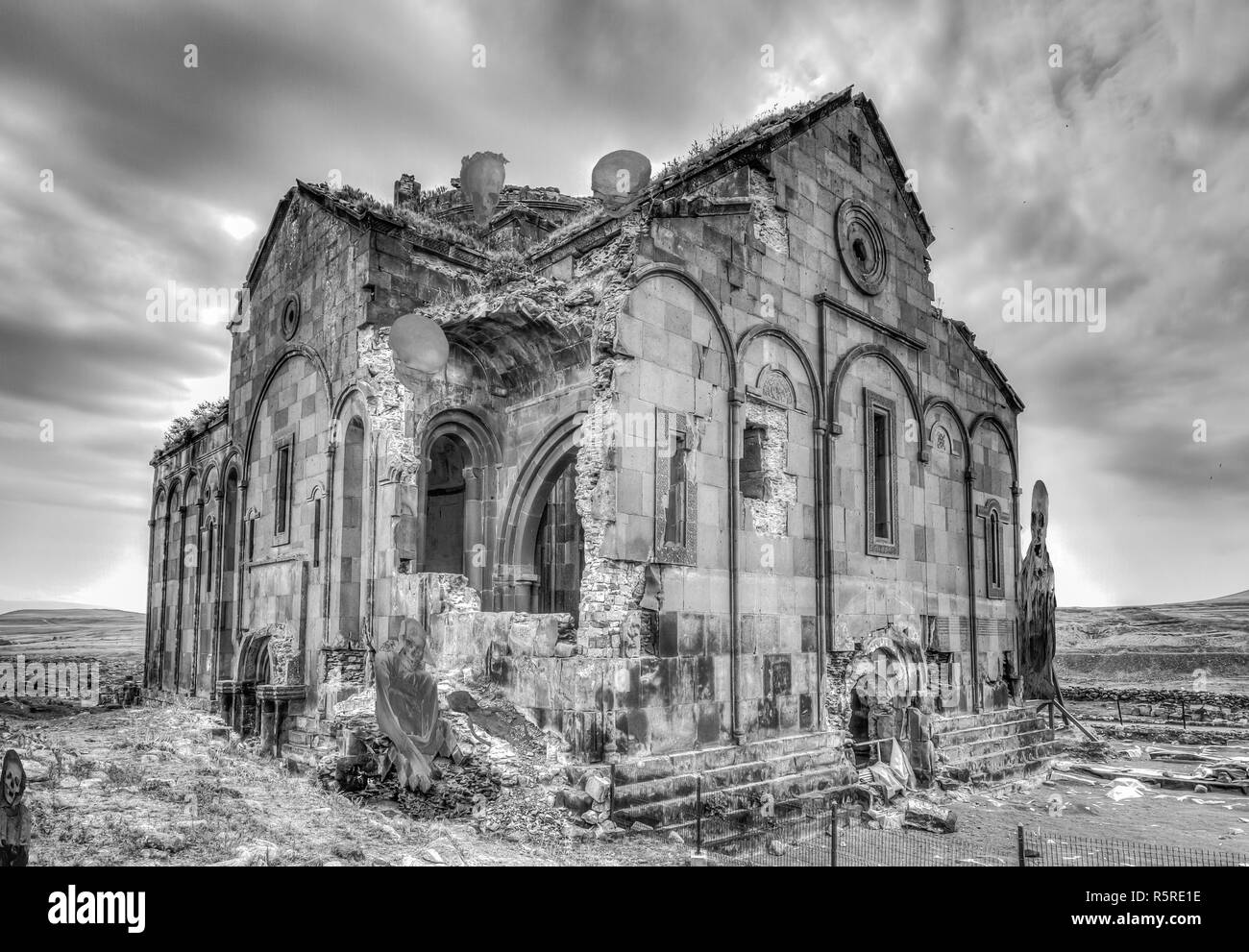 Los fantasmas de la ani Foto de stock