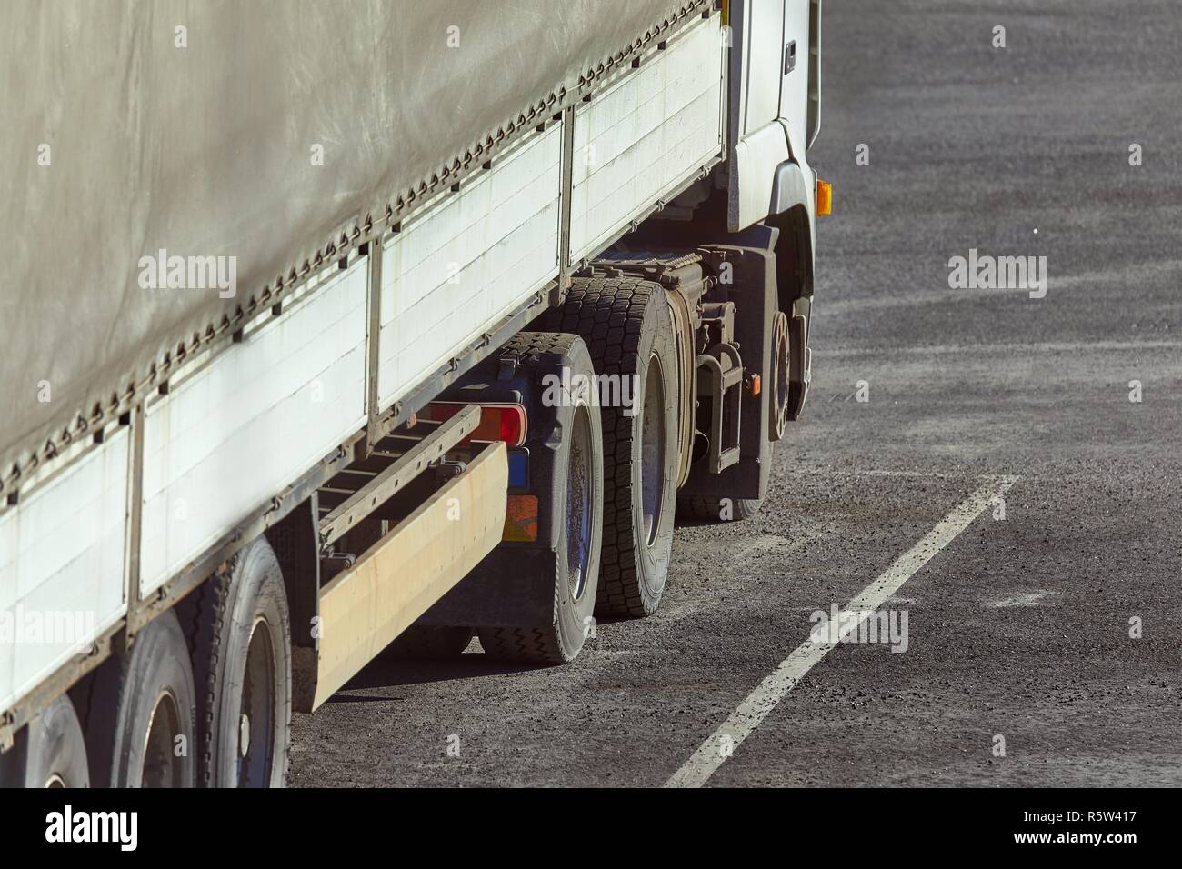 Camión de carga detalle Foto de stock