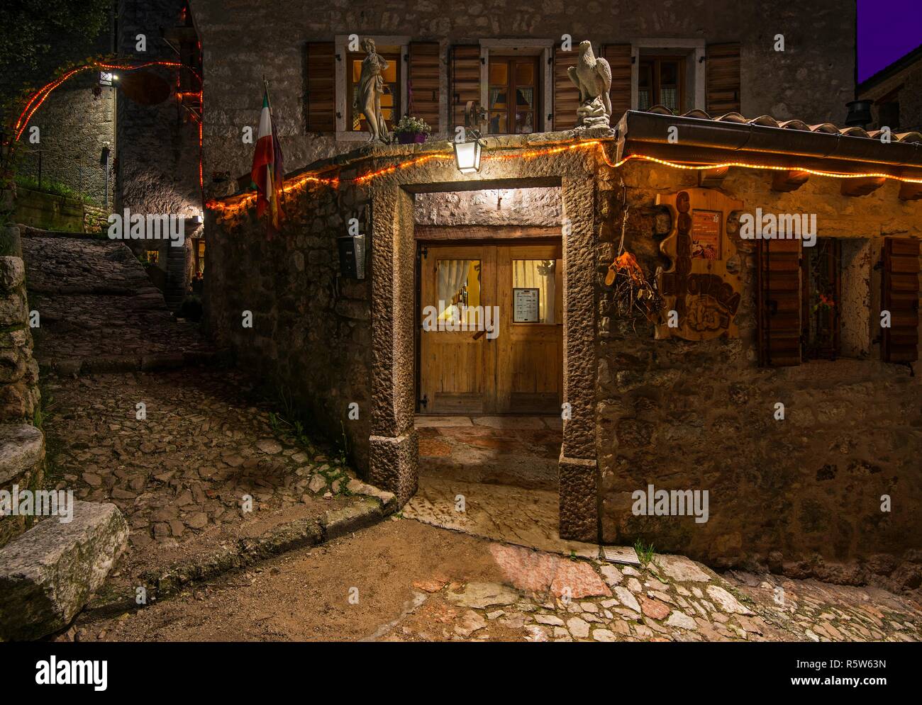 Erto, provincia di pordenone, vajont, Friuli Venezia Giulia, italia Foto de stock