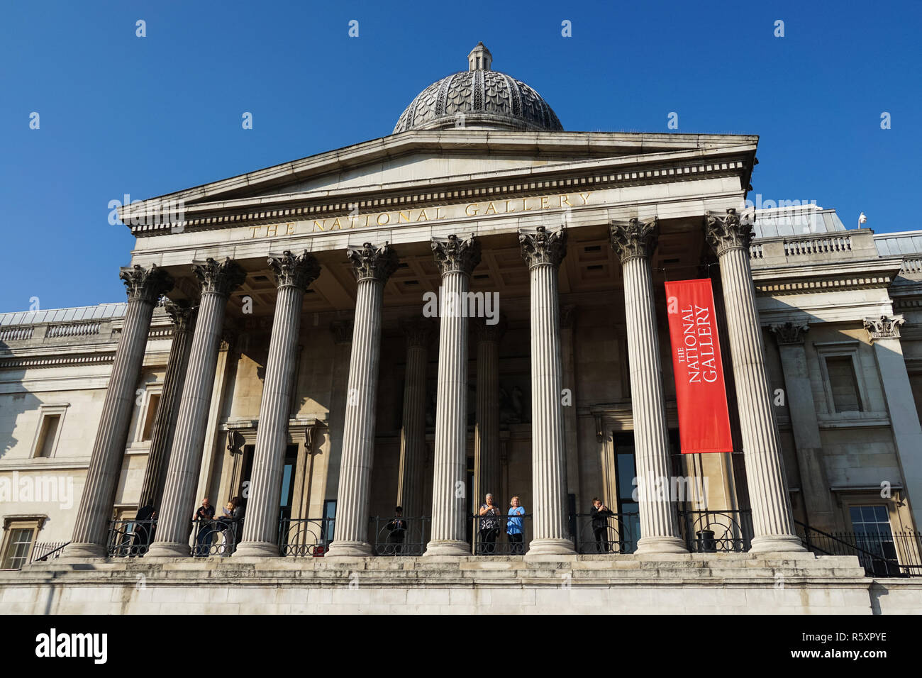 La National Gallery de Londres, Inglaterra, Reino Unido Foto de stock