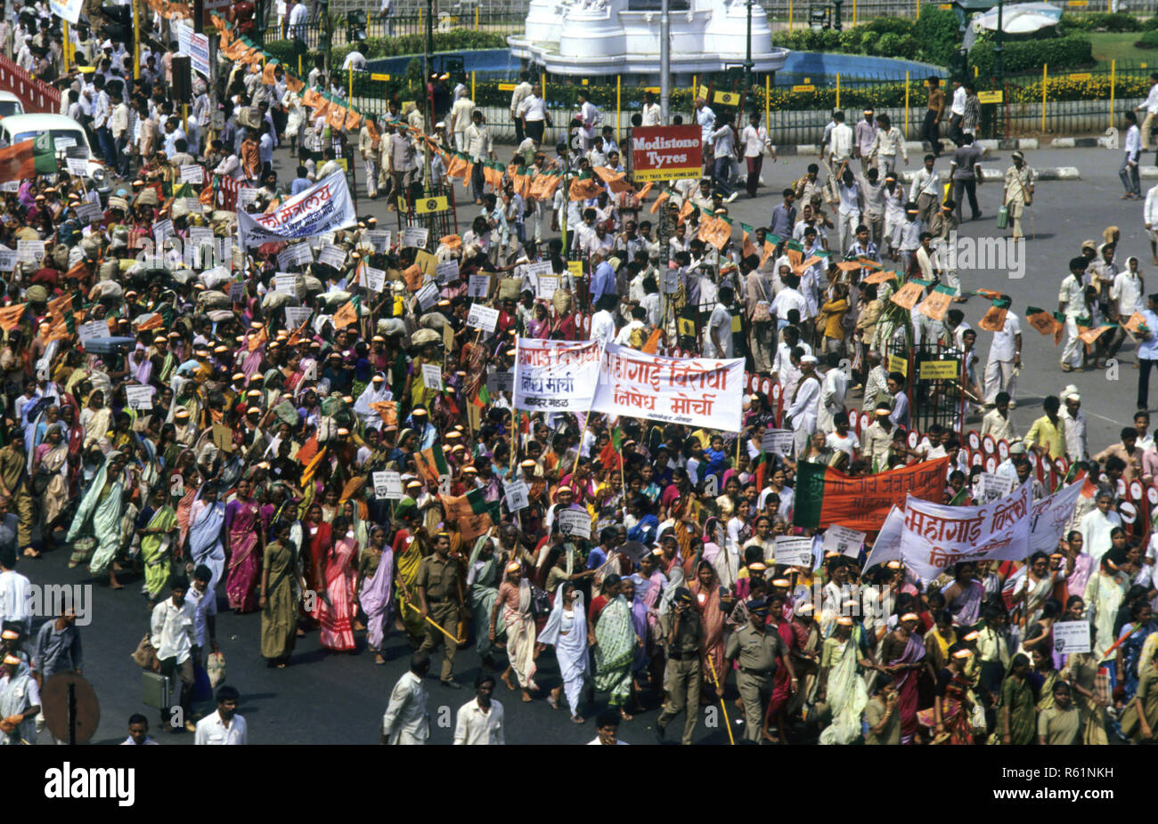 La gente de la actividad, la agitación, la india Foto de stock