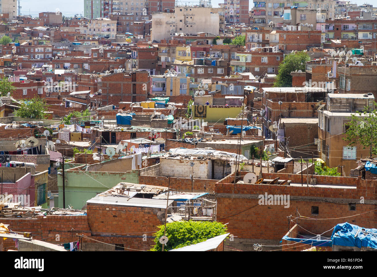 Vistas de la ciudad de diyarbakır,Turquía. Foto de stock
