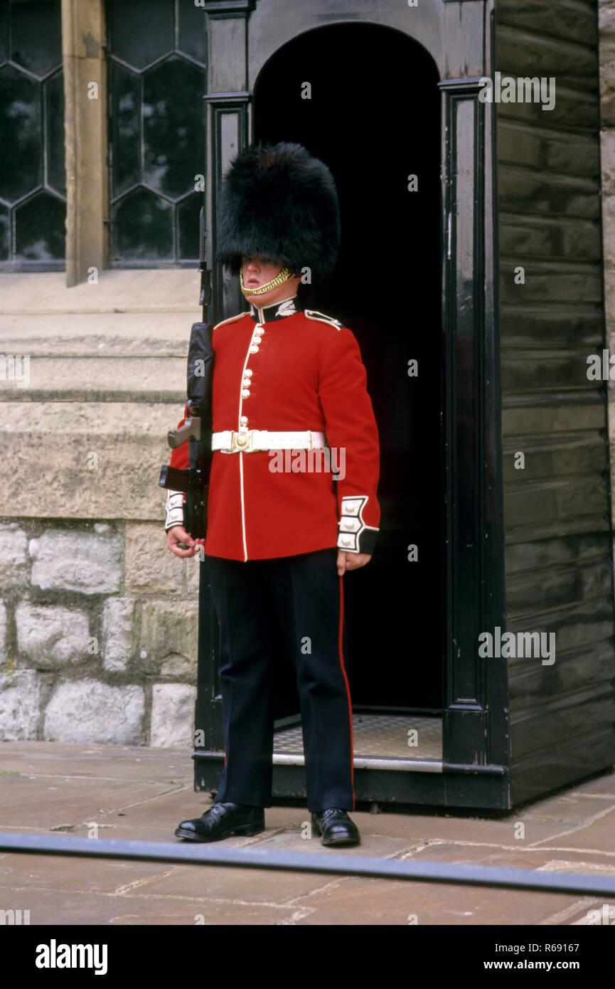 Royal Guard, Queen's Guard, Queen's Life Guard, King's Guard, King's Life Guard, Londres, Inglaterra, Reino Unido, Reino Unido Foto de stock