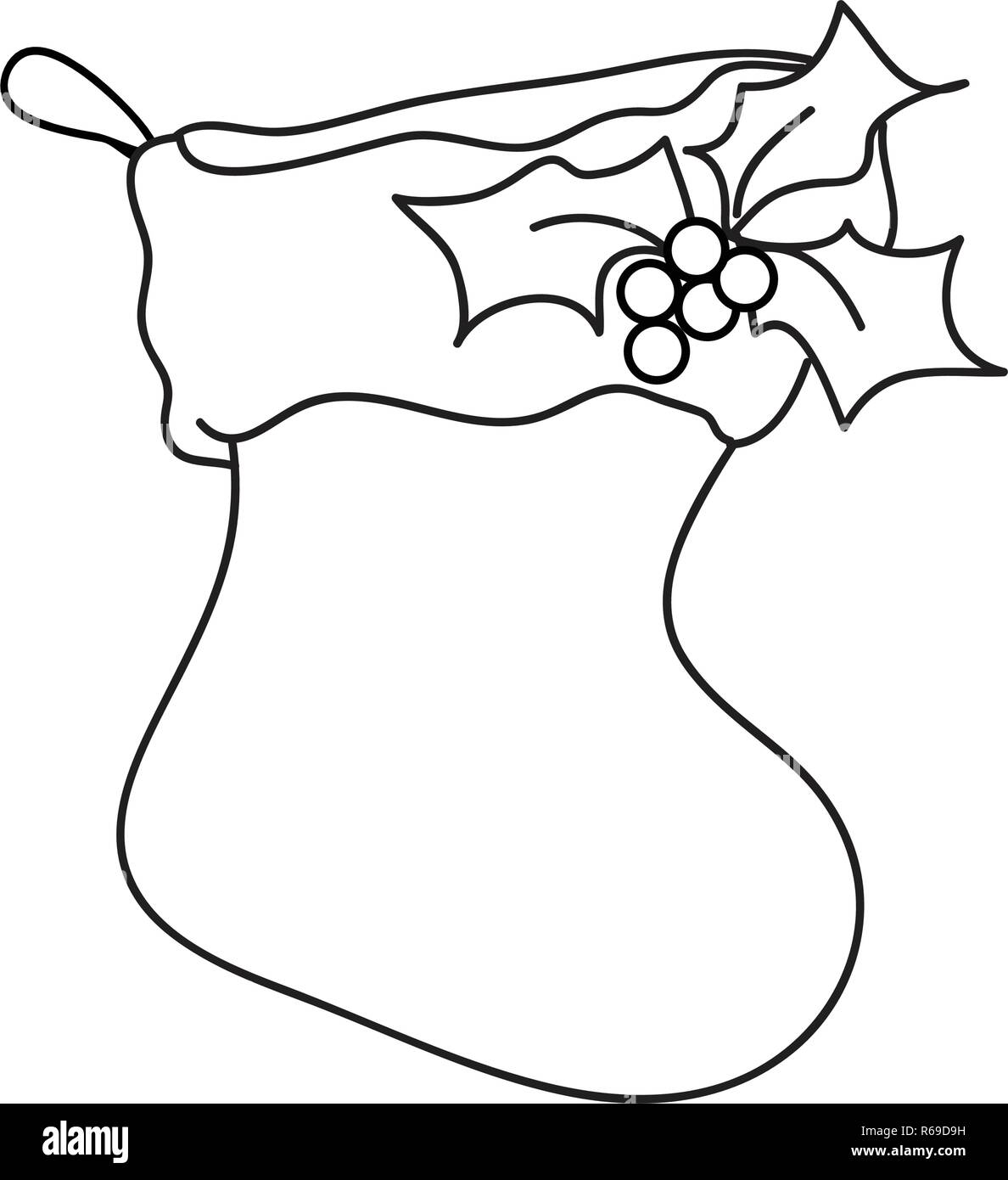 Santa claus shoes Imágenes vectoriales de stock - Alamy