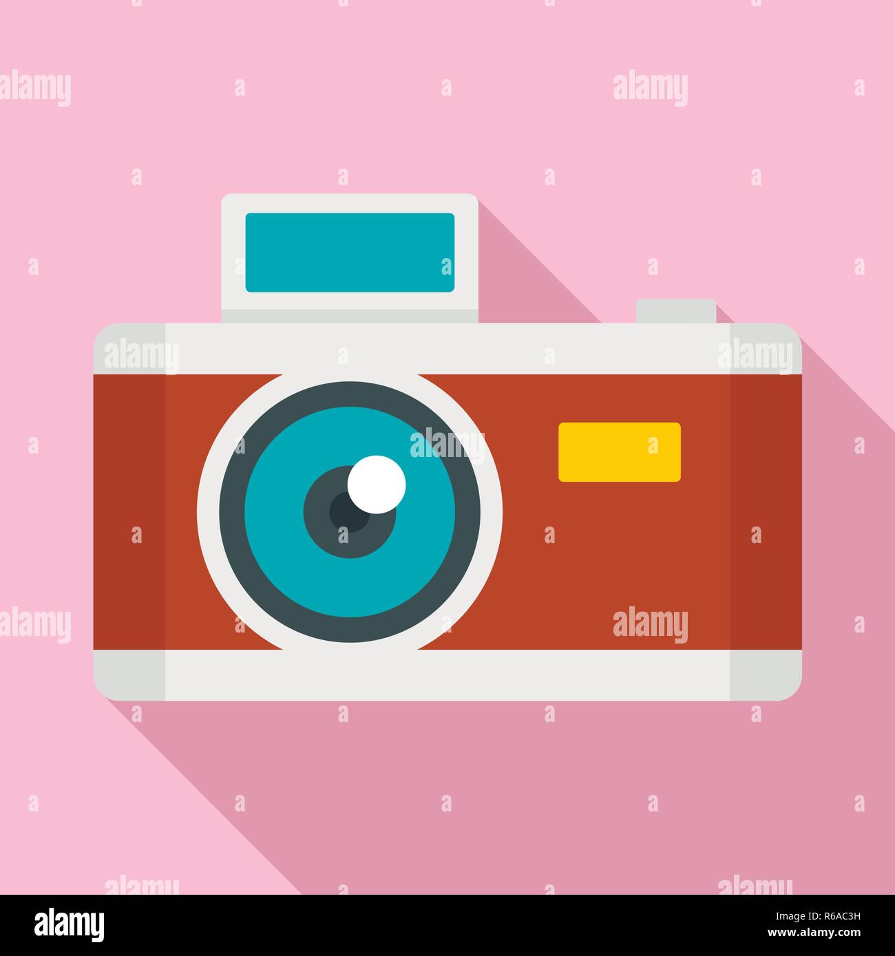 Icono de cámara fotográfica Vintage. Ilustración de planos de cámara de  fotos vintage icono vectoriales para diseño web Imagen Vector de stock -  Alamy