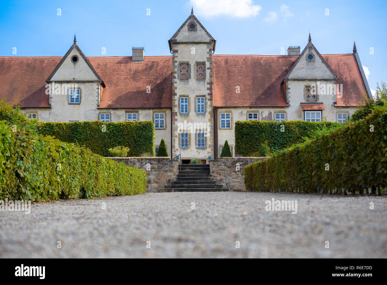 Kloster Haydau Gebäude hinten Garten Foto de stock