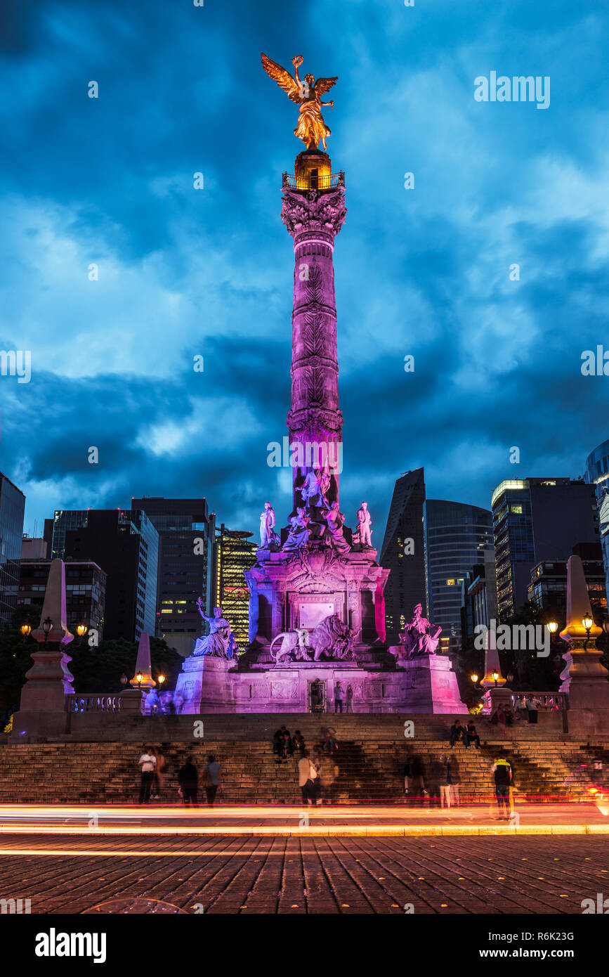 El Ángel de la independencia en la Ciudad de México, México Fotografía de  stock - Alamy