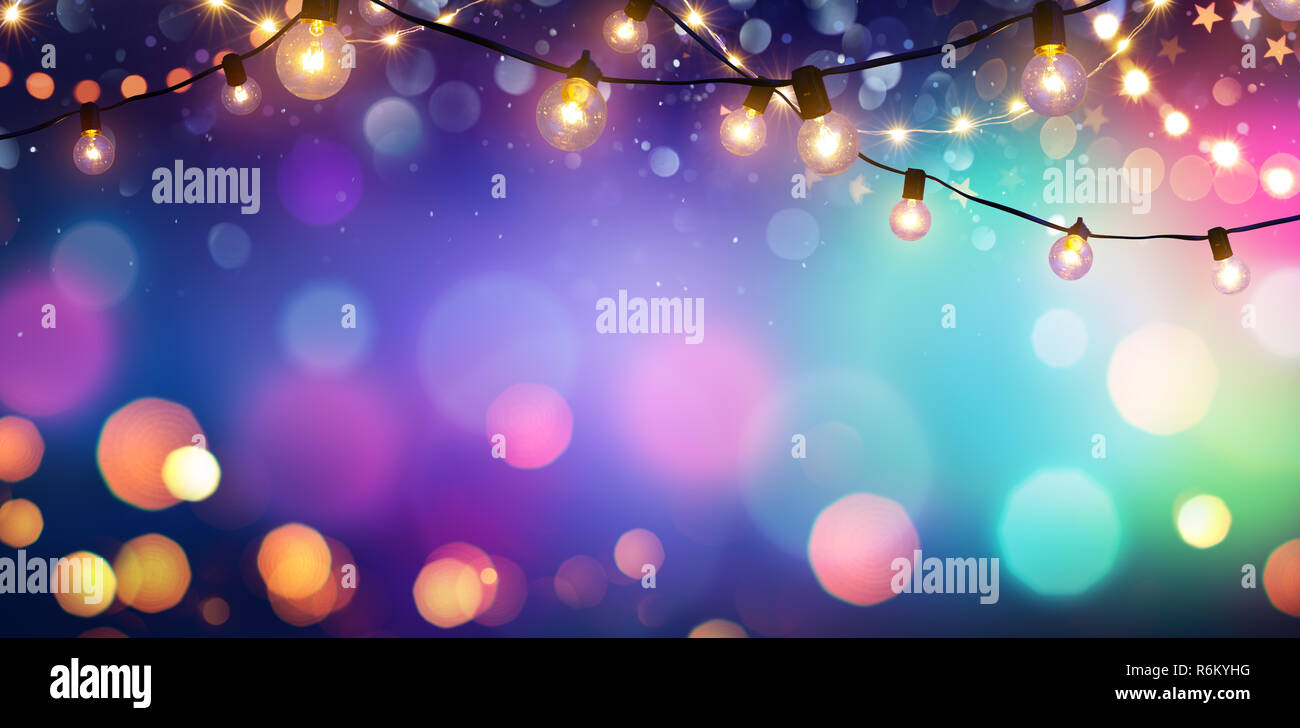 Fiesta de luces fotografías e imágenes de alta resolución - Alamy