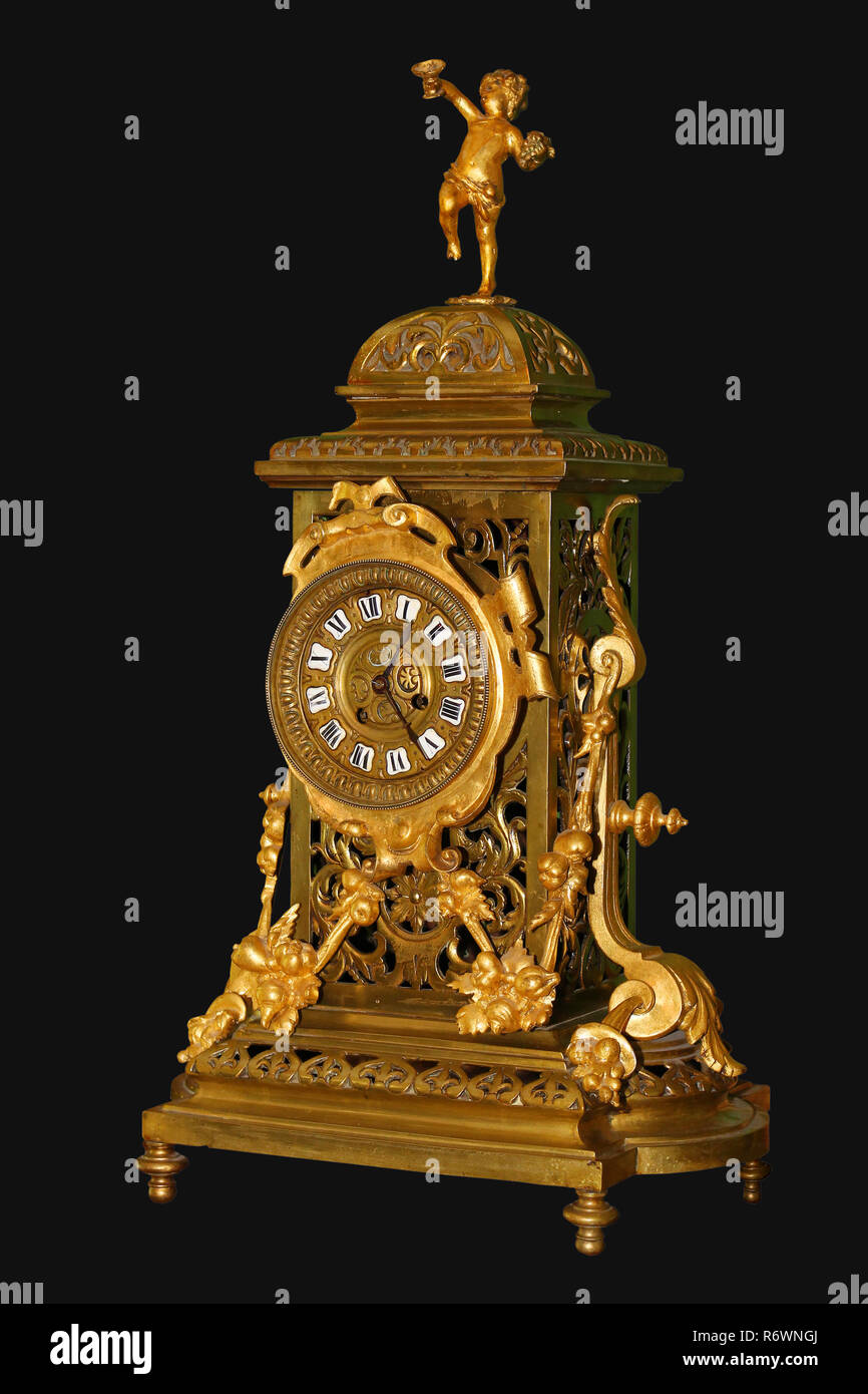 Reloj de la chimenea fotografías e imágenes de alta resolución - Alamy