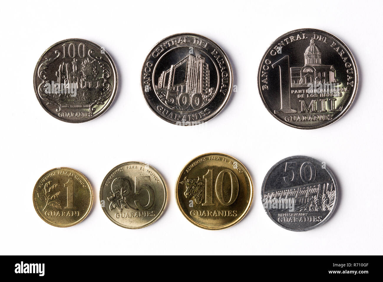 Paraguay currency Imágenes recortadas de stock - Alamy