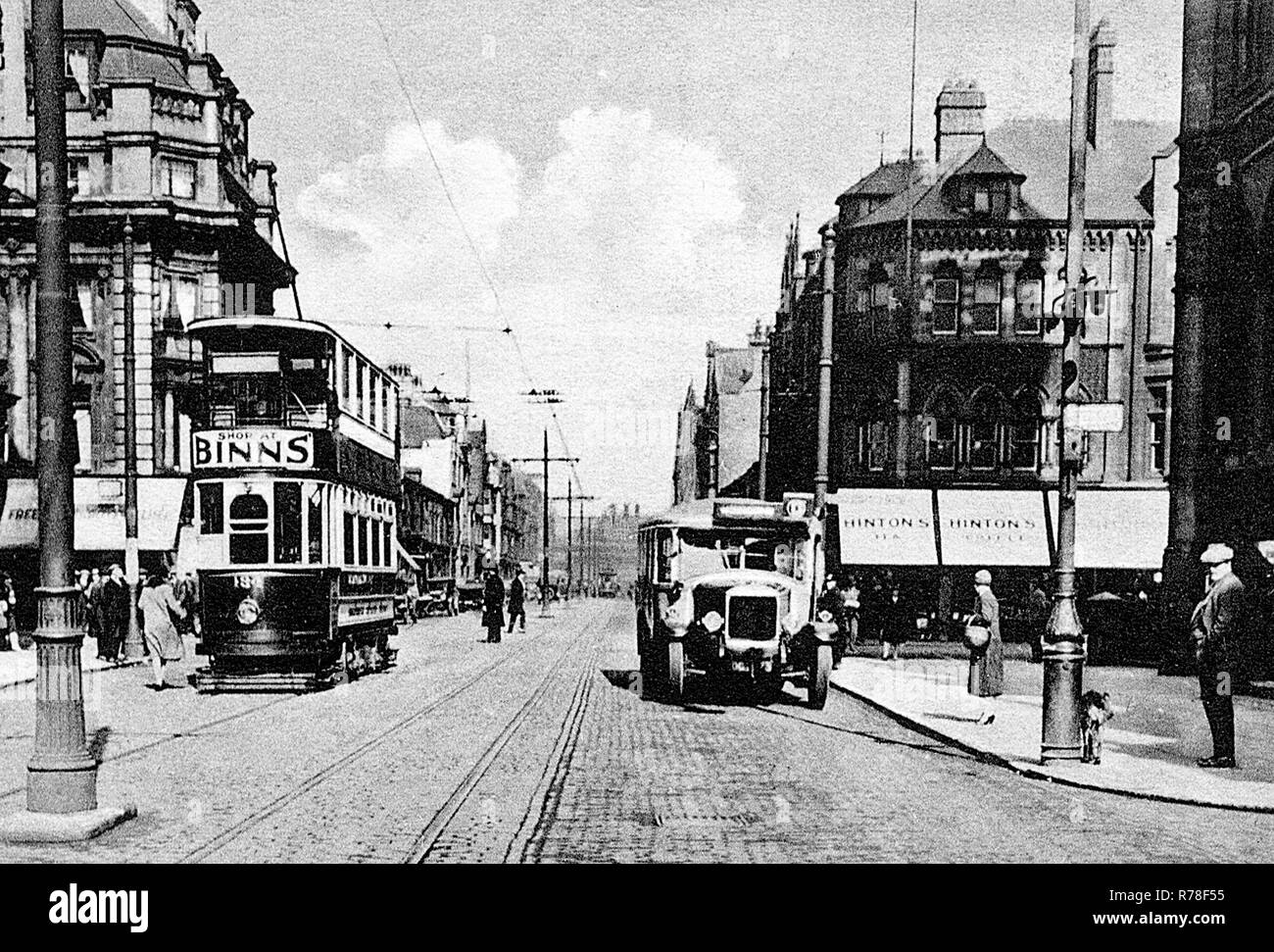 Albert Road, Middlesbrough Foto de stock