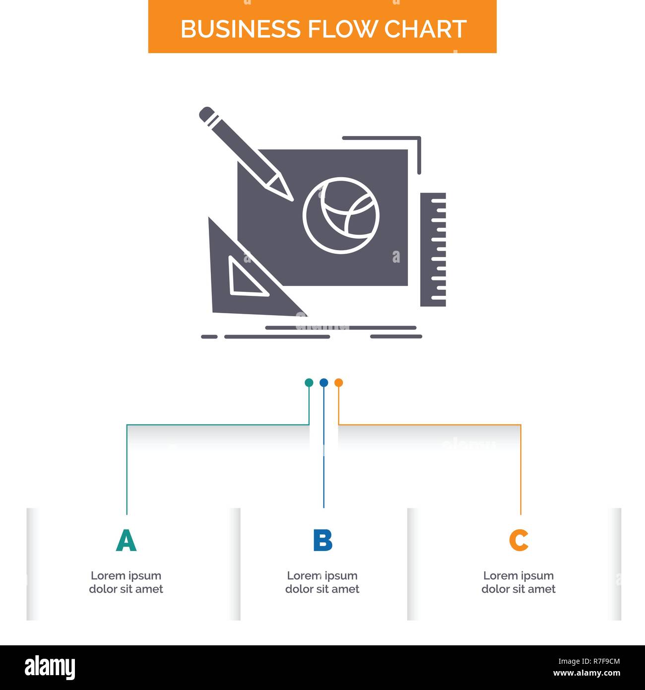 diagrama de proceso de diseño gráfico