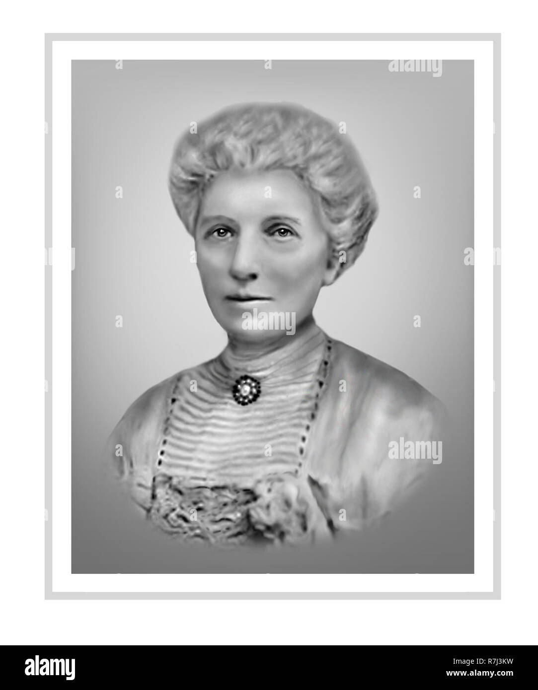 Katherine Wilson Sheppard 1848 - 1934 Nueva Zelandia Suffragette Foto de stock