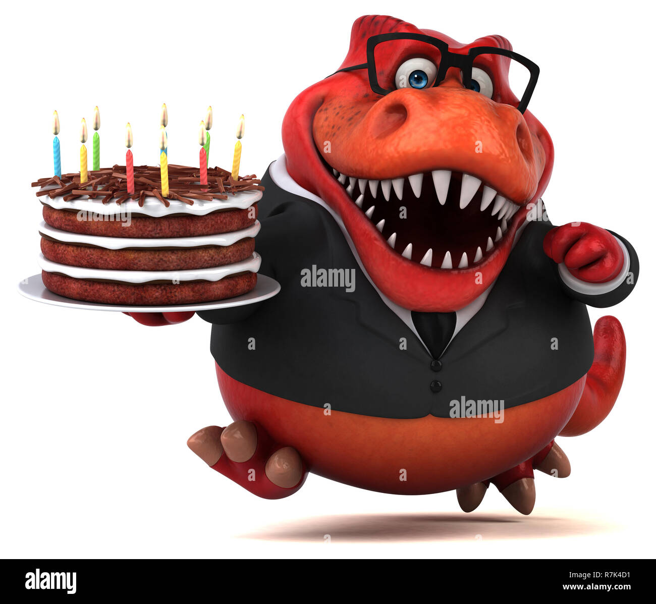 Dinosaur cake Imágenes recortadas de stock - Alamy
