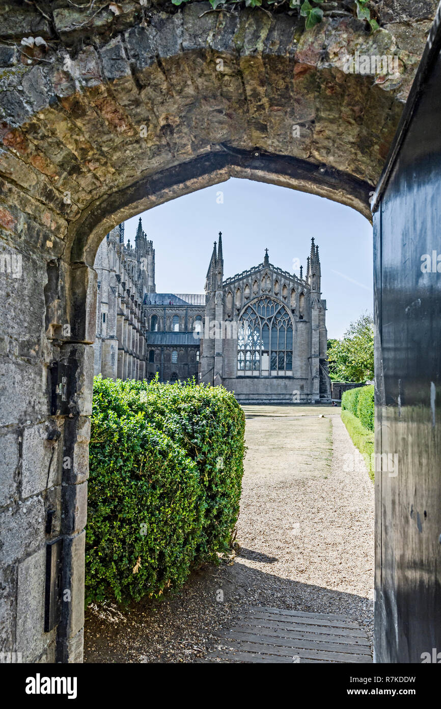 Catedral de Ely (Cambridgeshire) Foto de stock