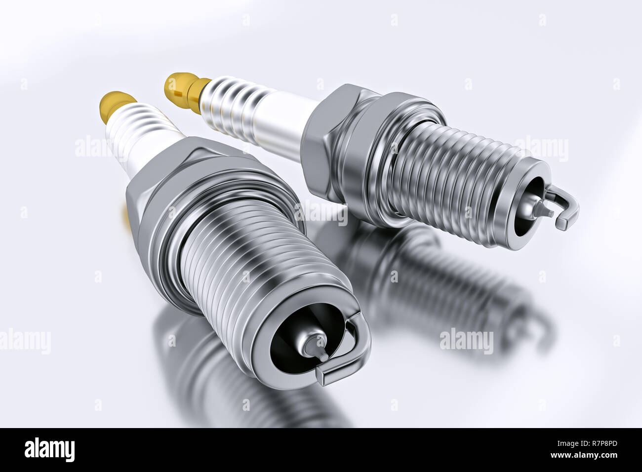 Repuestos en fondo blanco para y moto Fotografía de stock - Alamy