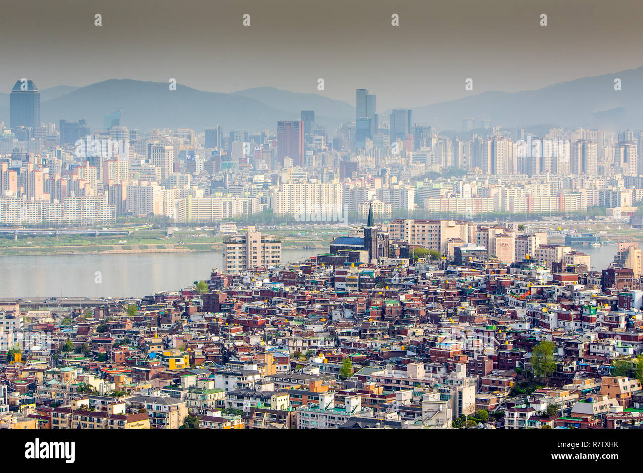 Seúl, Corea del Sur. Foto de stock