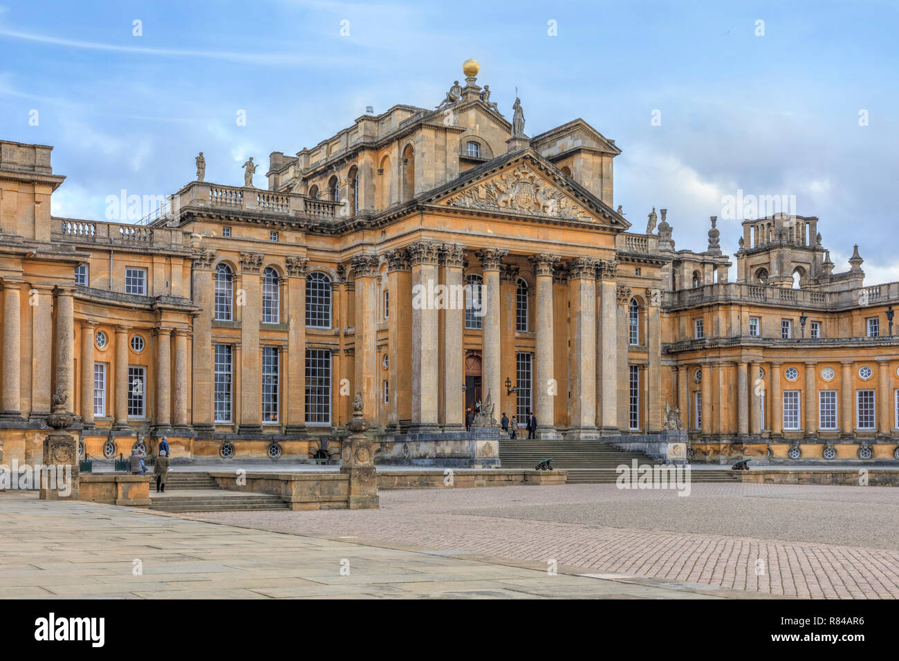 En Blenheim Palace, Oxfordshire, Inglaterra, Reino Unido, Europa Foto de stock