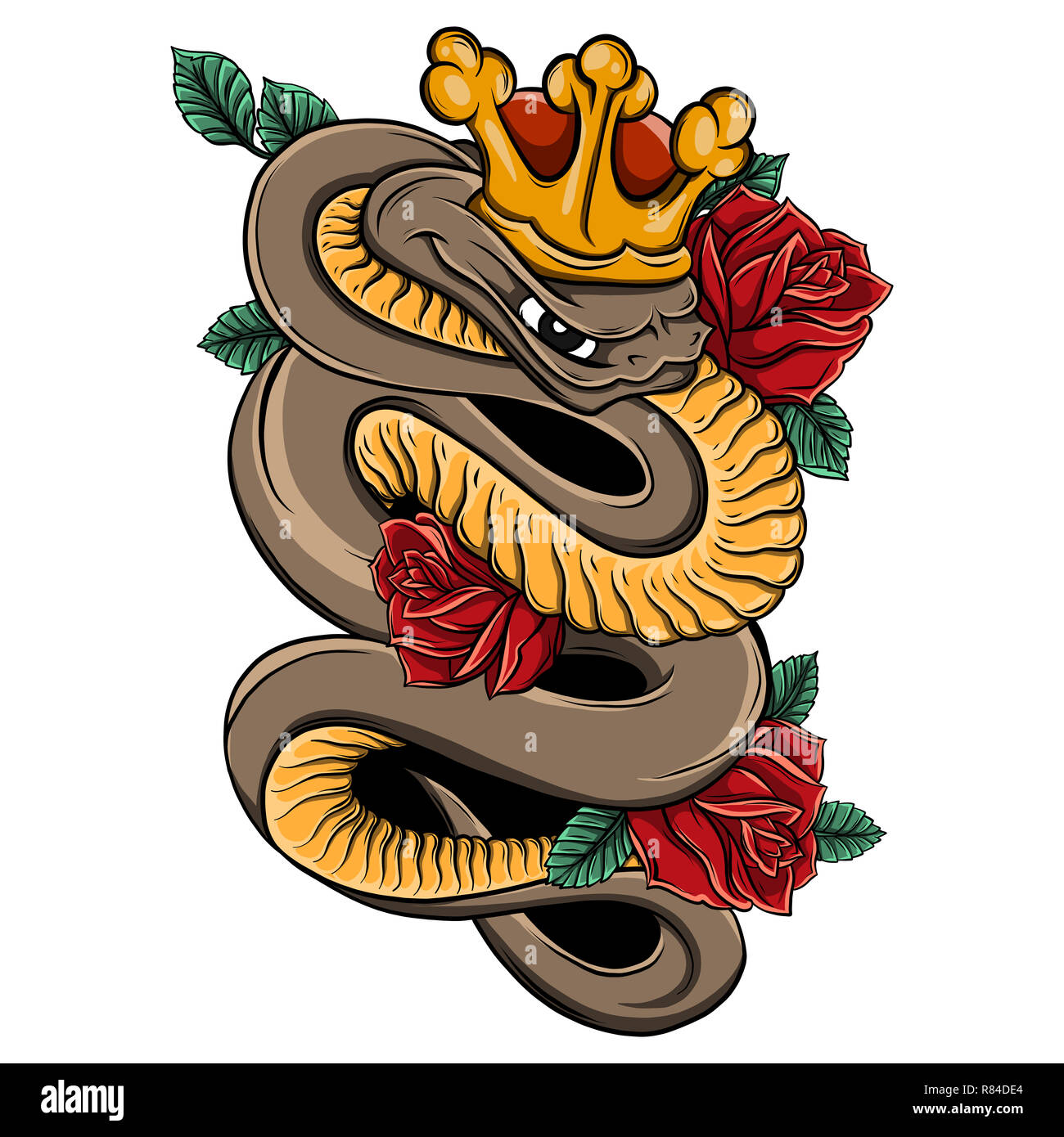 Arte de la serpiente Imágenes recortadas de stock - Página 3 - Alamy