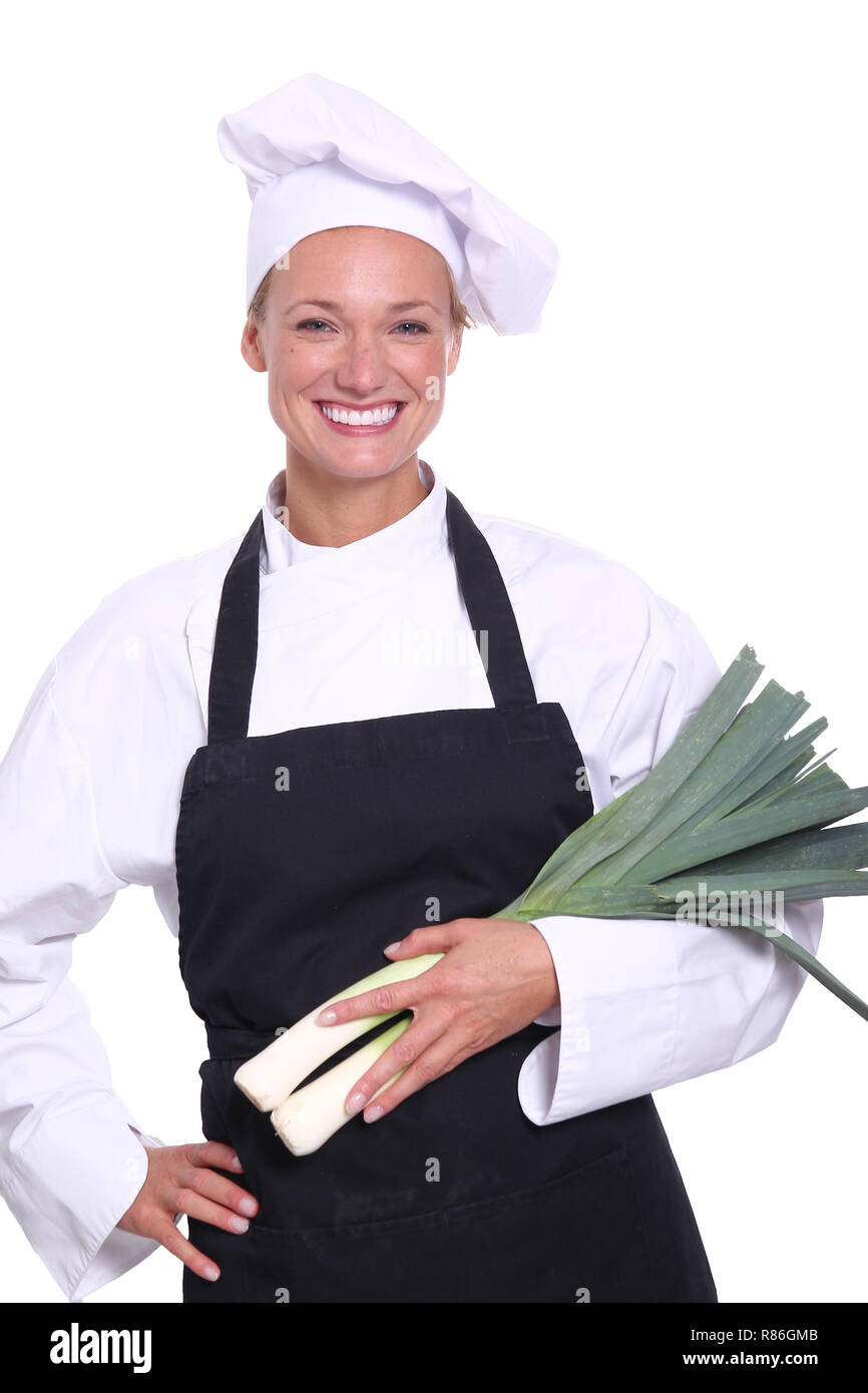 Retrato de una hermosa mujer caucásica Foto de stock