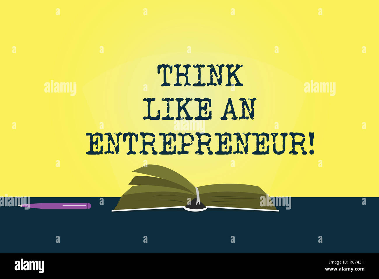 Escritura A Mano Conceptual Mostrando A Pensar Como Un